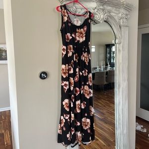 Mother bee maternity maxi dress